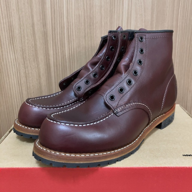 RED WING ベックマン 9010 モックトゥ ブラックチェリー 人気の中古品