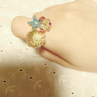 クレアーズ(claire's)の海リング💍💞.*･ﾟ(リング(指輪))