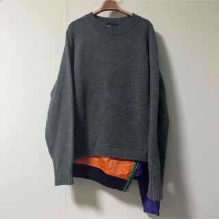 カラー(kolor)のkolor 21aw レイヤードニット(ニット/セーター)