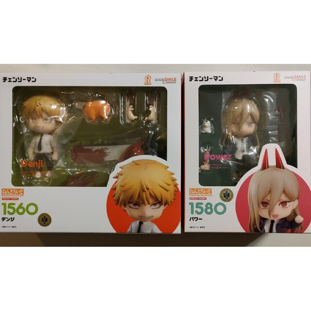 【新品未開封】 チェンソーマン フィギュア ねんどろいど デンジ + パワー