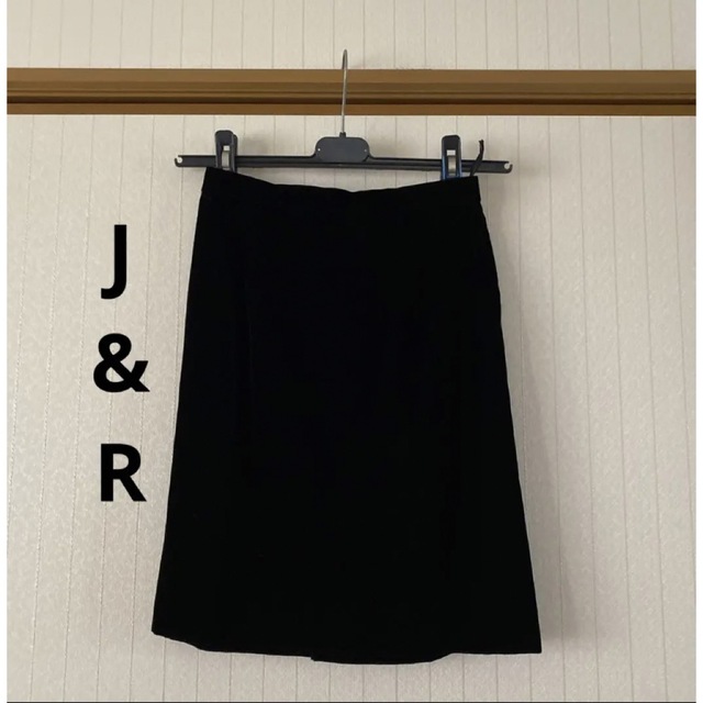 J&R(ジェイアンドアール)のヴィンテージ　J&R ベロア　ミニスカート　S レディースのスカート(ミニスカート)の商品写真