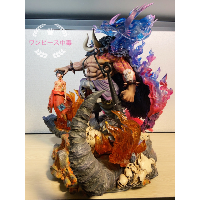 ジオラマ pop カイドウ ワンピース フィギュア ワノ国編 鬼ヶ島 ギア5