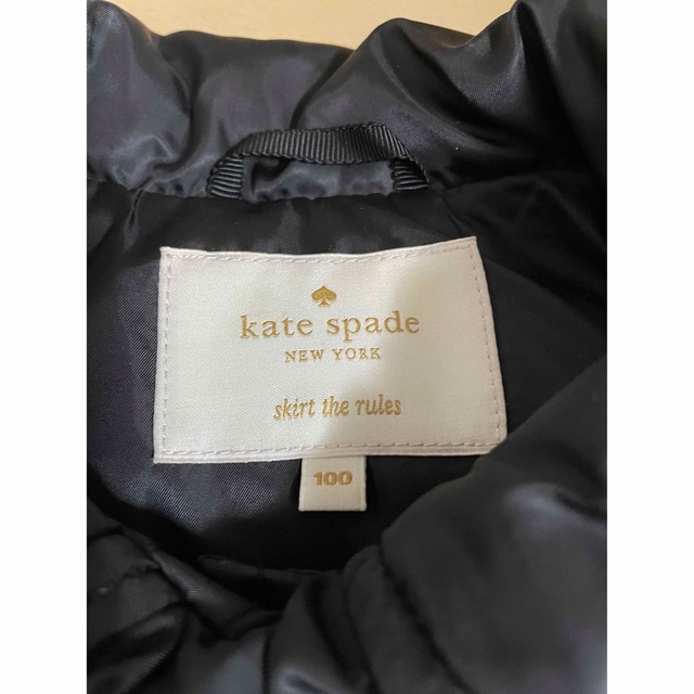 kate spade new york(ケイトスペードニューヨーク)のkate spade　ダウンコート　100 キッズ/ベビー/マタニティのキッズ服女の子用(90cm~)(コート)の商品写真