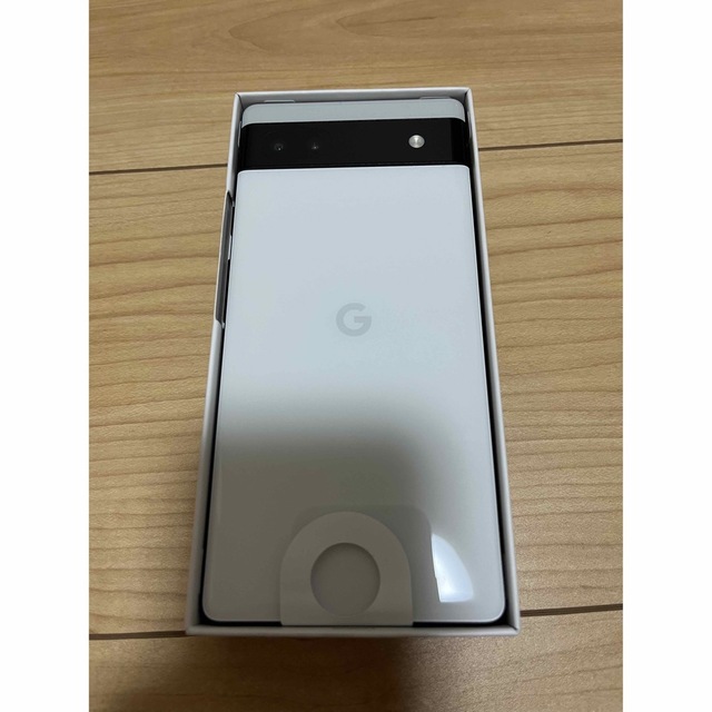 Google Pixel - Google pixel6a ホワイト 128GB SIMフリー 送料無料の