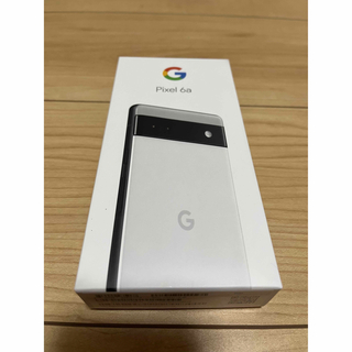 Google Pixel - Google pixel6a ホワイト 128GB SIMフリー 送料無料の