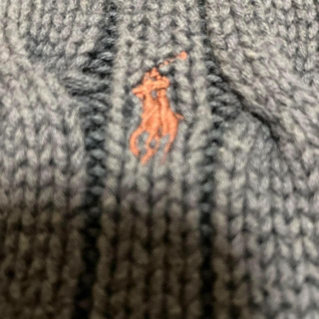 POLO RALPH LAUREN(ポロラルフローレン)のPOLO by RALPH LAUREN ケーブルニット　コットンセーター メンズのトップス(ニット/セーター)の商品写真