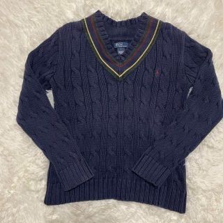 ポロラルフローレン(POLO RALPH LAUREN)のPOLO by RALPH LAUREN ケーブルニット　コットンセーター(ニット/セーター)