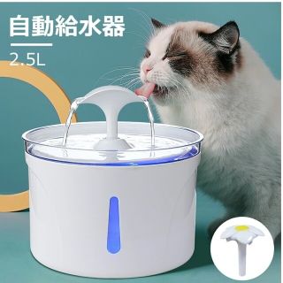 ペット　自動給水器　新品　値下げしました。(その他)