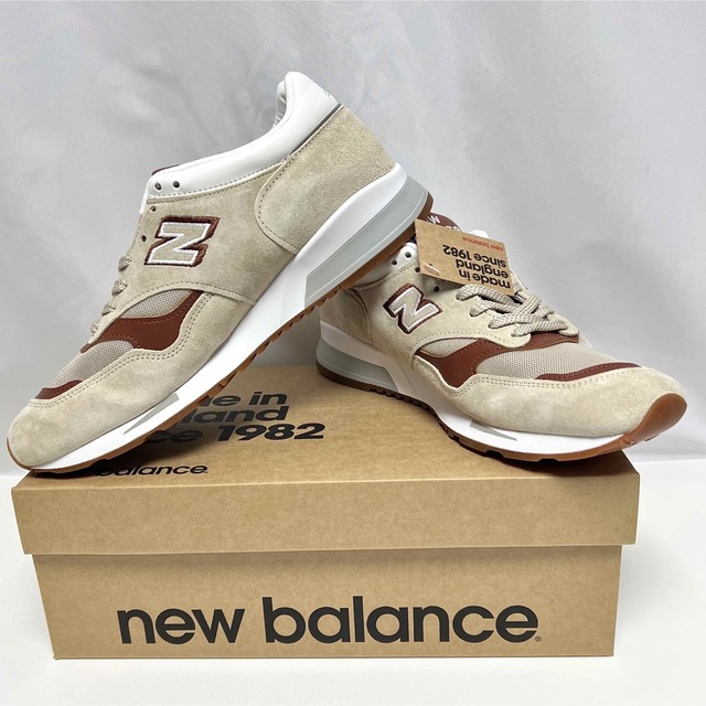 25.5cm 新品 ニューバランス M1500 ベージュ NEWBALANCE 5