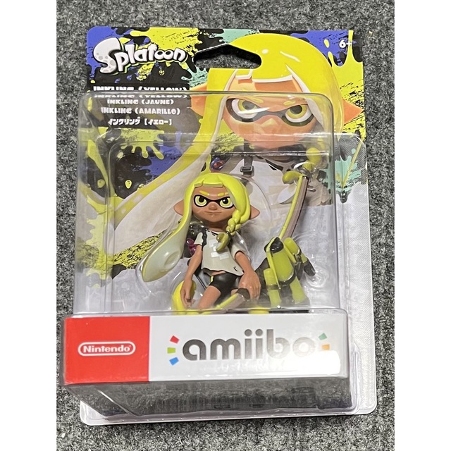 Nintendo Switch(ニンテンドースイッチ)の【新品未開封送料込】amiibo インクリング 【イエロー】 スプラトゥーン エンタメ/ホビーのゲームソフト/ゲーム機本体(その他)の商品写真