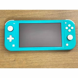 ニンテンドースイッチ(Nintendo Switch)の任天堂スイッチライト　本体　ターコイズ【完動品】(携帯用ゲーム機本体)