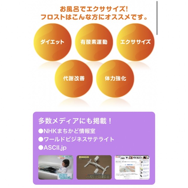 お風呂 バイク フロスト furost 自転車 サイクリング 入浴 健康