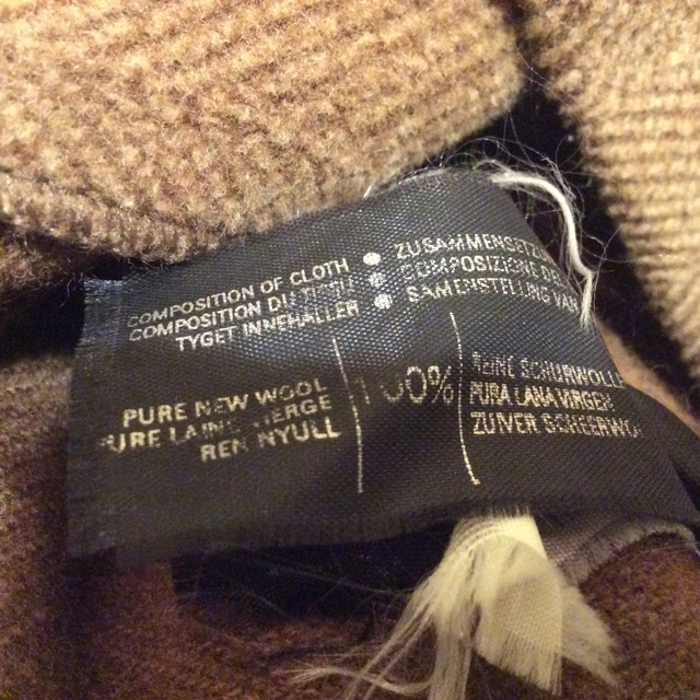 クローバーロールダッフルコートセミロングメイドインイングランド メンズのジャケット/アウター(ダッフルコート)の商品写真