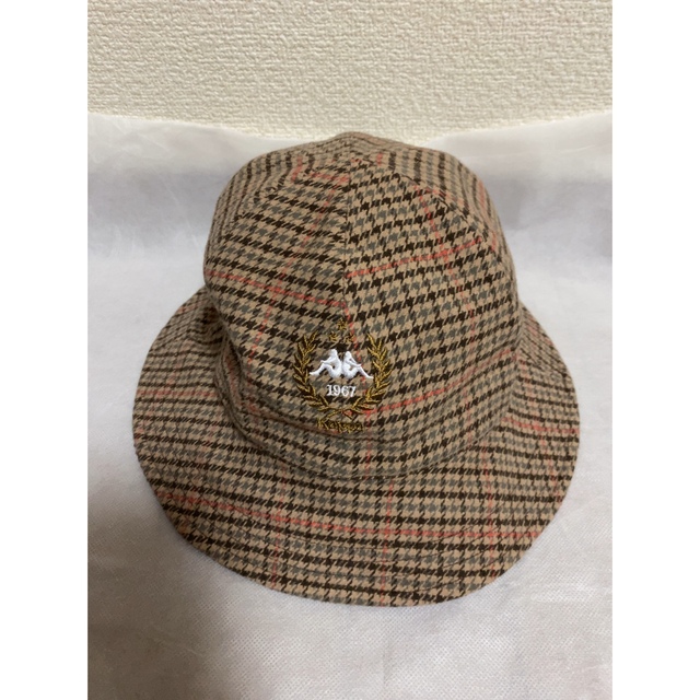 GU(ジーユー)のGU Kappa カッパ コラボ リバーシブル バケットハット バケハ ブラウン メンズの帽子(ハット)の商品写真