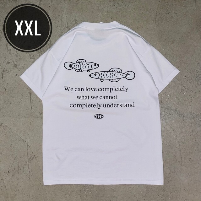 ホワイトロゴカラーcreek angler's device Tシャツ XXL 希少 USA製