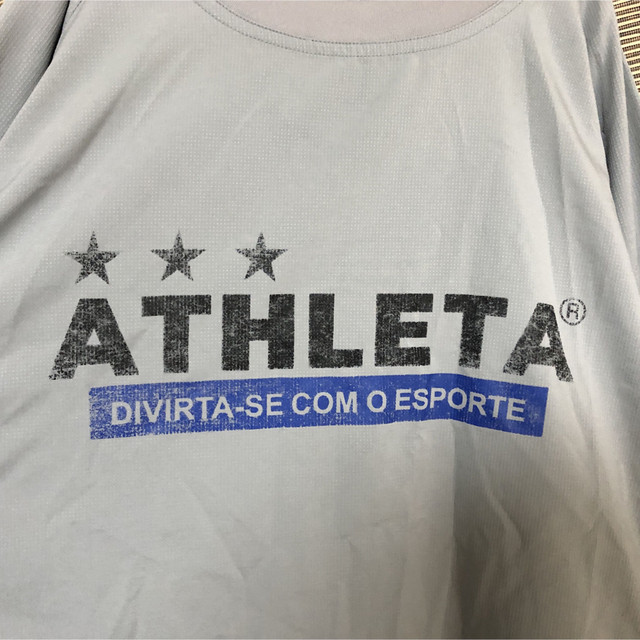 ATHLETA(アスレタ)の【アスレタ】ピステ　シャカシャカ　長袖　スポーツウェア　サッカー　デカロゴ45 スポーツ/アウトドアのサッカー/フットサル(ウェア)の商品写真