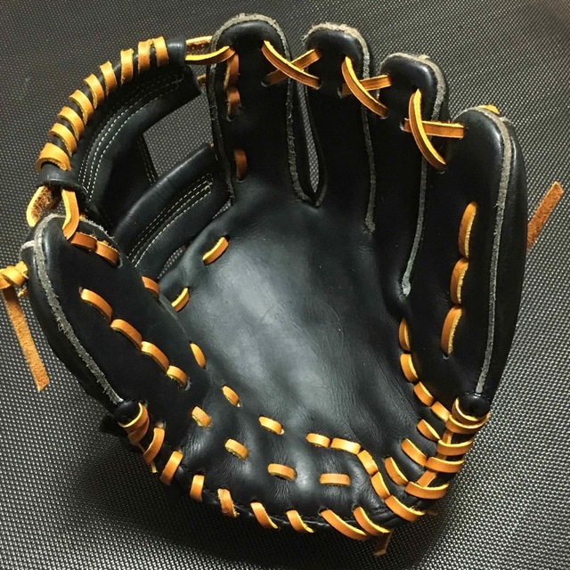 幻想的 廃盤 旧刻印 久保田スラッガー 硬式内野グローブ 25se