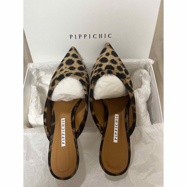 DEUXIEME CLASSE(ドゥーズィエムクラス)の✴︎新品✴︎ 【PIPPICHIC/ピッピシック】Leopard ミュール レディースの靴/シューズ(ミュール)の商品写真