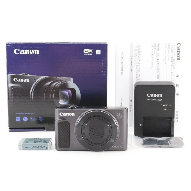 Canon PowerShot SX620 HS ブラック - コンパクトデジタルカメラ