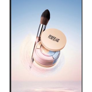 メイクアップフォーエバー(MAKE UP FOR EVER)のメイクアップフォーエバー　HDスキンツイストライト・チークブラシ160セット(フェイスパウダー)