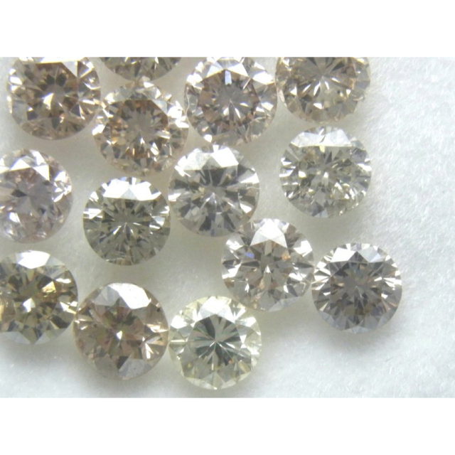 H~Gカラー I-1~SI-2クラス 合計0.72ct 天然ダイヤルース www