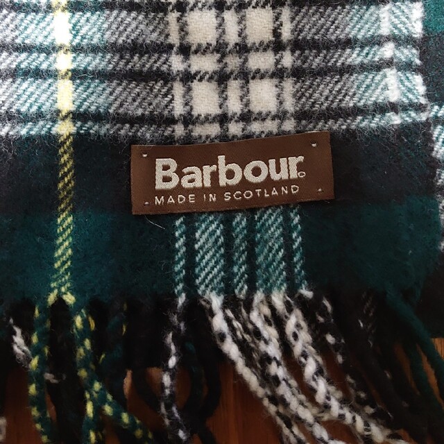 Barbour　バブアー　マフラー　ビンテージ