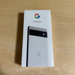 グーグル(Google)の[送料無料] Google Pixel 6a 128GB ホワイト(スマートフォン本体)