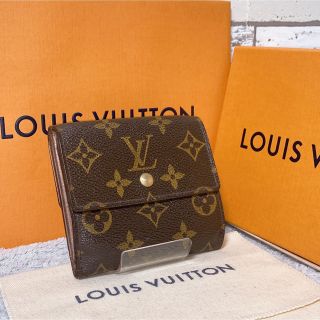 ルイヴィトン(LOUIS VUITTON)の【美品】 ポルトモネ ビエ カルト クレディ モノグラム 3つ折り財布(財布)