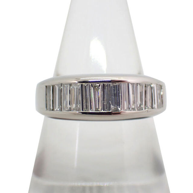 種類豊富な品揃え Pt900 ダイヤモンド リング 14号[g976-20] リング(指輪)
