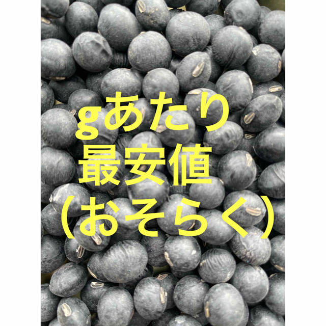 丹波黒豆　600g 食品/飲料/酒の食品(野菜)の商品写真