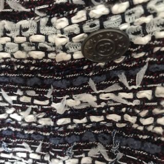 CHANEL - CHANEL☆CCマークプレート☆ツイードフレアースカートの通販