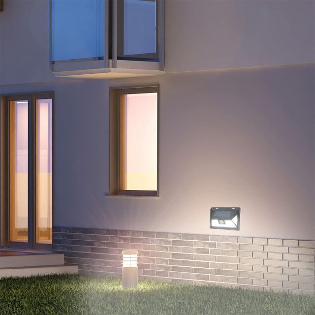 エルパ ELPA LEDセンサーウォールライト( 小 白色LED ライト/ランタン