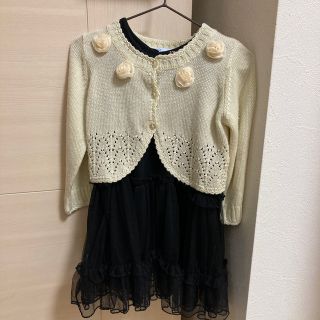 マザウェイズ(motherways)のドレス&ボレロ　90.95センチ(ドレス/フォーマル)