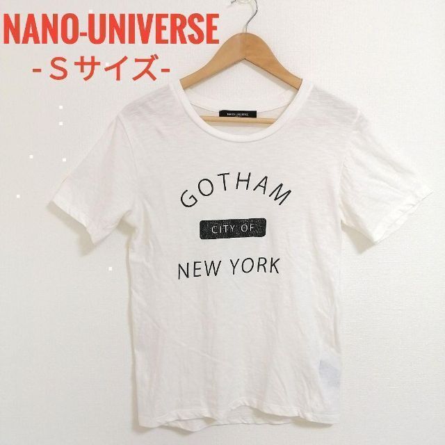 Nano UNIVERSE】Tシャツ（L）美品 ❤オンラインストア本物