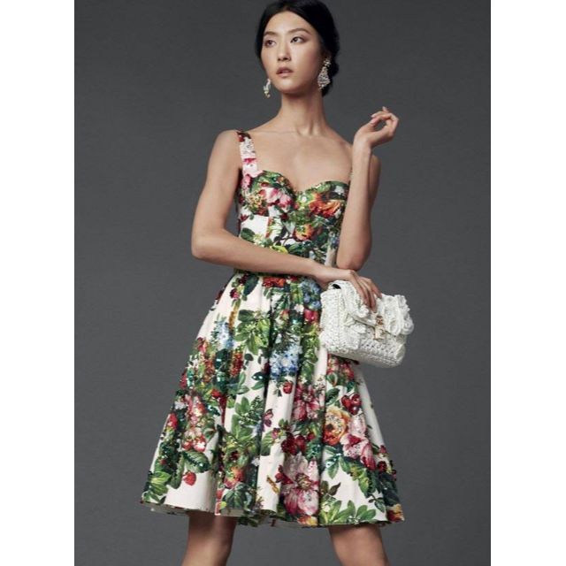 DOLCE&GABBANA ドルチェ&ガッバーナ ドルガバ 花柄スカート 2