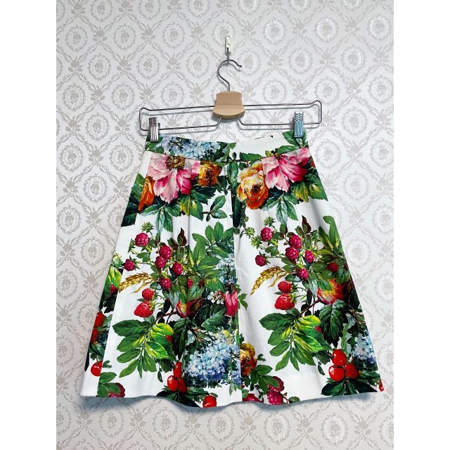 DOLCE&GABBANA ドルチェ&ガッバーナ ドルガバ 花柄スカート | www