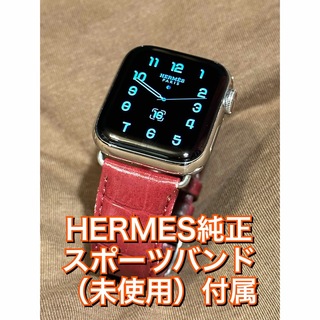 アップルウォッチ(Apple Watch)の【お値下げ中】Apple Watch HERMES シリーズ4(腕時計(デジタル))