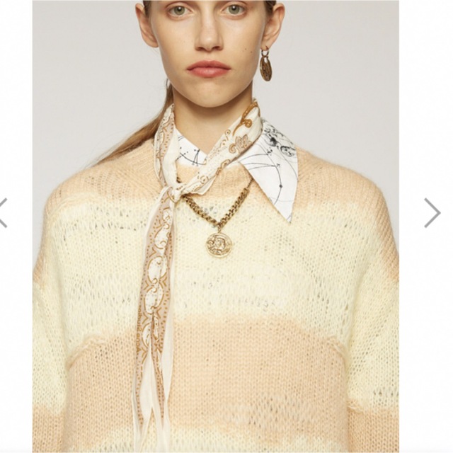 新品 未使用 Acne Studios フーラードスカーフ ベージュ | フリマアプリ ラクマ