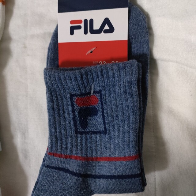 FILA(フィラ)の女性用靴下　３足 レディースのファッション小物(その他)の商品写真