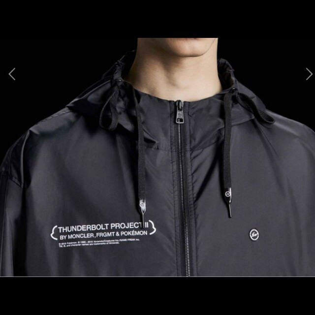 MONCLER(モンクレール)のMONCLER FRAGMENT HIKARU ジャケット　パーカー　ブラック メンズのジャケット/アウター(マウンテンパーカー)の商品写真