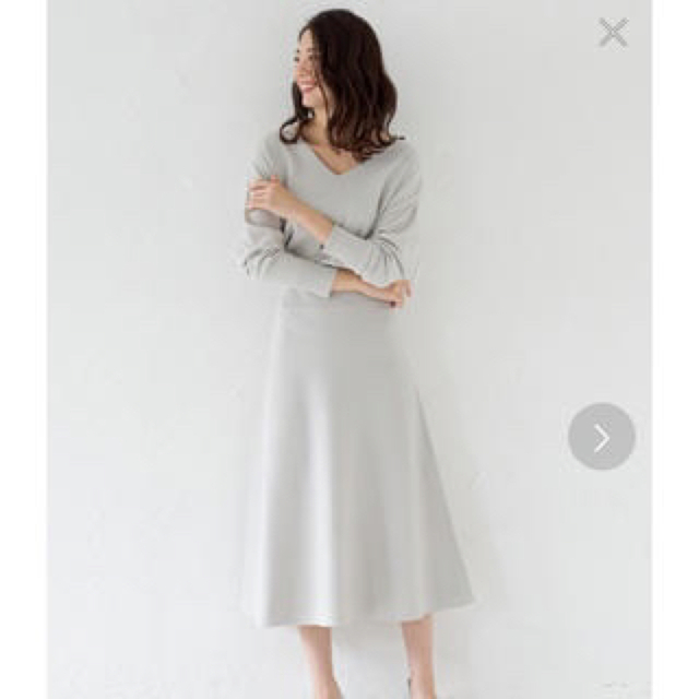 lounge dress ニットワンピース クリーニング済み - ロングワンピース