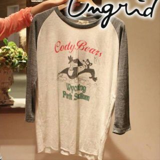 アングリッド(Ungrid)のUngrid BearsﾗｸﾞﾗﾝT(Tシャツ(長袖/七分))