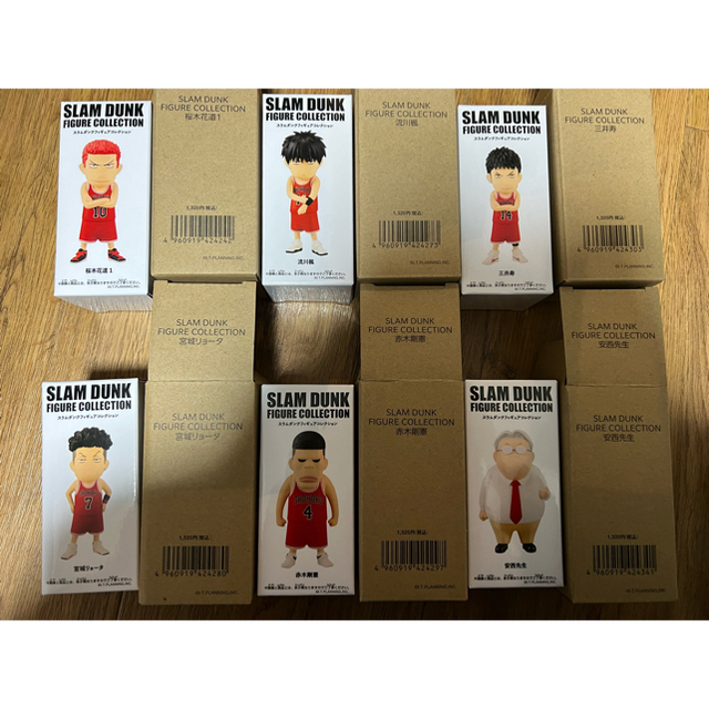 THE FIRST SLAM DUNK FIGURE COLLECTION 6種