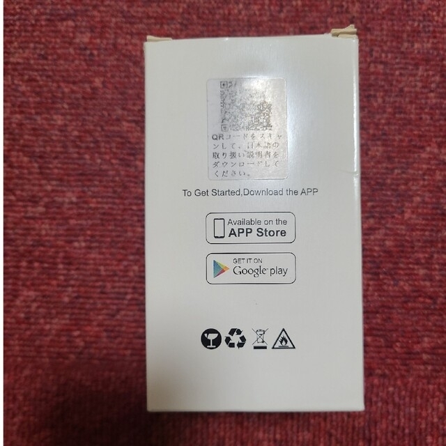 【中古美品】WI-FI対応　BULB　THEM07-gold　スマート電球 インテリア/住まい/日用品のライト/照明/LED(蛍光灯/電球)の商品写真