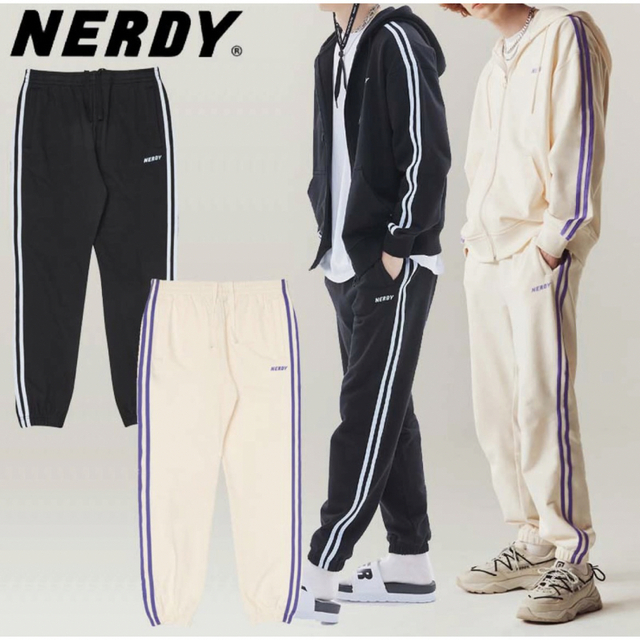 NERDY NY Jogger Pants スウェット パンツの通販 by welcome!｜ラクマ