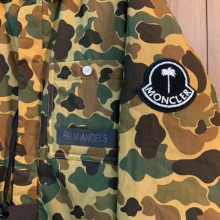 MONCLER PALM ANGELS TALLAC オーバージャケット 迷彩