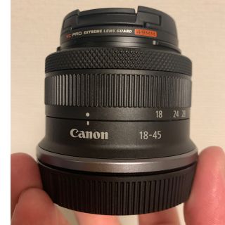 キヤノン(Canon)のCANON RF-S 18-45 純正フード付き(レンズ(ズーム))