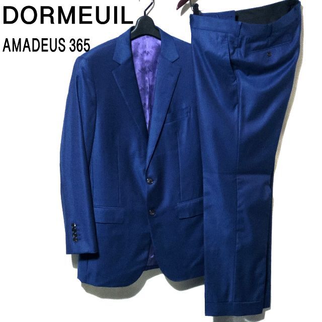 ドーメル スーツ アマデウス365 50/DORMEUIL 2B ストライプ スーツ