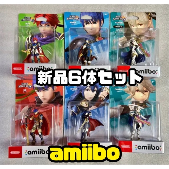 amiibo ファイアーエムブレム アミーボ 6体セット - アニメ/ゲーム