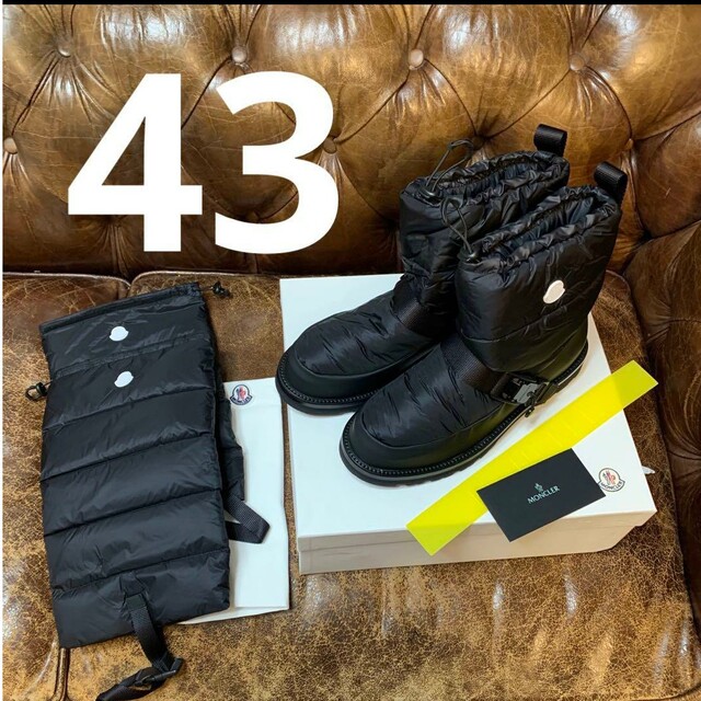 MONCLER HYKE MHYKE スノーブーツ ロング TG43 - ブーツ